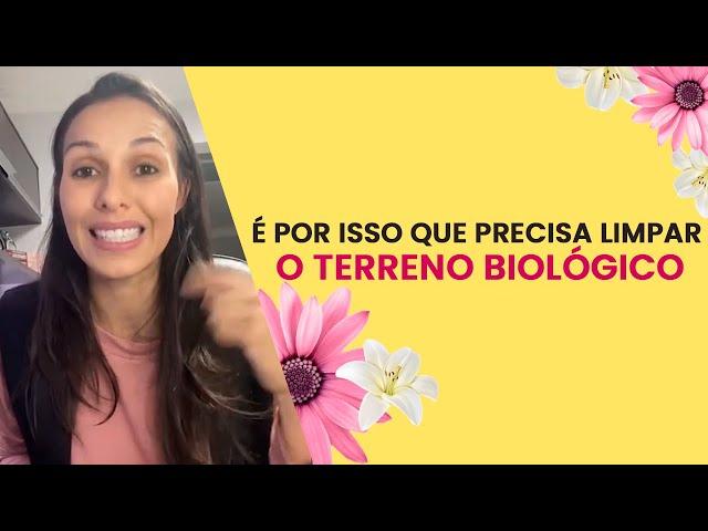 É por isso que precisa limpar o terreno biológico