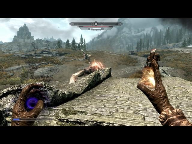 Дракон в небе. Skyrim.Основная линейка квестов.