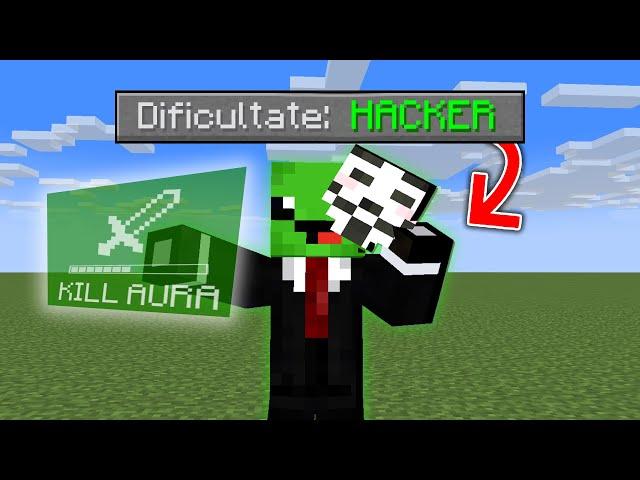 Minecraft Dar Dificultatea Este De HACKERI...