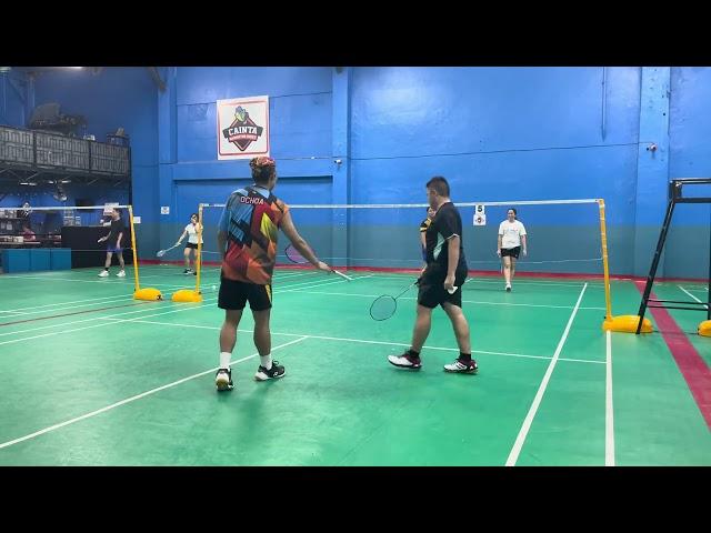 Clip # 93 : East Badminton Club -  CJ / Greg vs Jona / Amadz