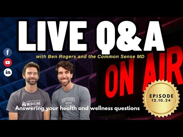 LIVE Q&A 12.10.24