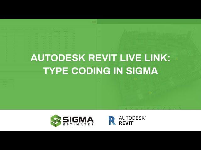 How to use the type coding of Autodesk Revit in Sigma