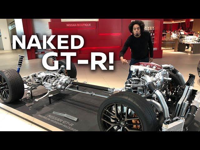 NAKED GT-R! What's under the R35 bodywork?