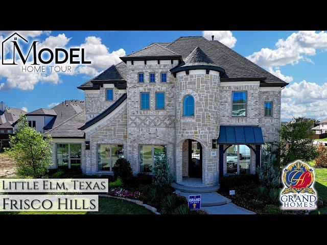 New Construction Homes in Dallas  - Grand Homes Model Home Frisco Hills Little Elm, TX