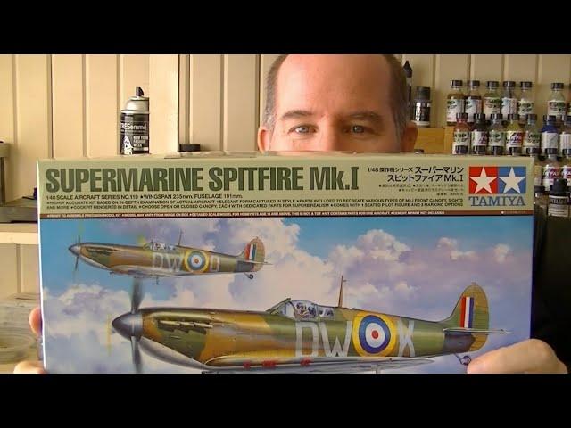 ep257 - fundamentals:  building the tamiya 1/48 spitfire mk1 part 1