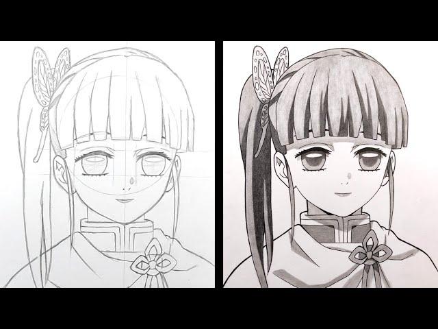 How to Draw KANAO Tsuyuri [ Kimetsu no Yaiba ]