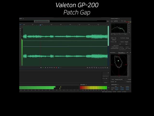 Valeton GP-200 Patch Gap (shorts)