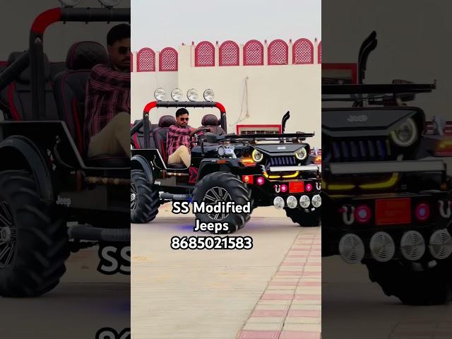 SS Modified Jeeps (8685021583) #jeep #jeepaccessories #jeep4x4 #automobile #punjabi