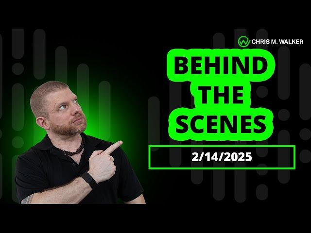 Behind The Scenes At Legiit - CEO Life With Chris M. Walker - 2/14/2025