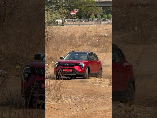 Mahindra XUV 3XO On Rough Road & Steep Incline