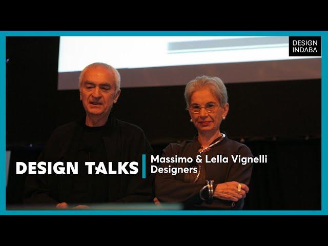 Massimo and Lella Vignelli keep design simple, elegant and timeless