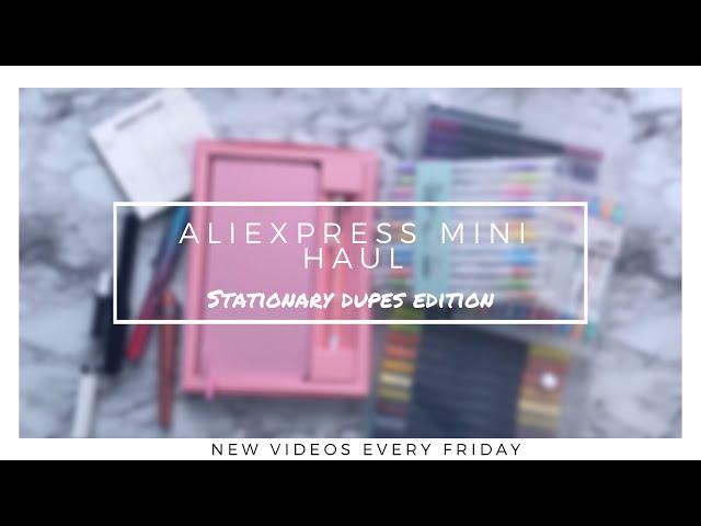 AliExpress Mini Haul | Stationary Dupes | July 2019 | AdultingwithNovia