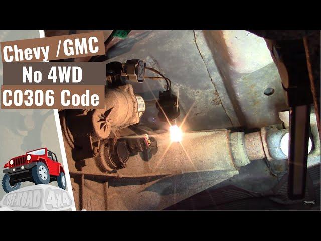 Chevy / GMC Truck: Service 4WD Message & No 4WD