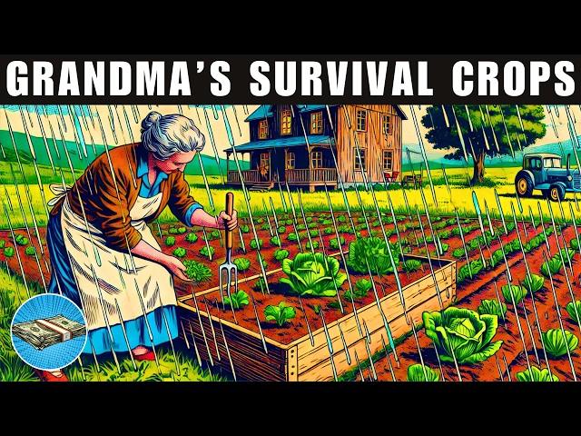 Grandma's 33 Survival Gardening Crops to Grow at Home to Save You From STARVING