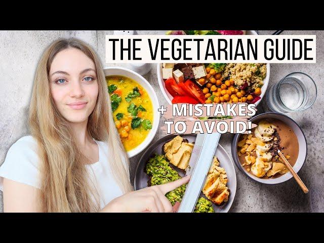 A Beginner's Guide to Going Vegetarian // Easy Tips: How to Become Vegetarian | Edukale