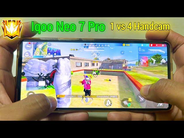 Iqoo Neo 7 Pro Free Fire Gameplay || New Rank Season Solo Vs Squad Gameplay