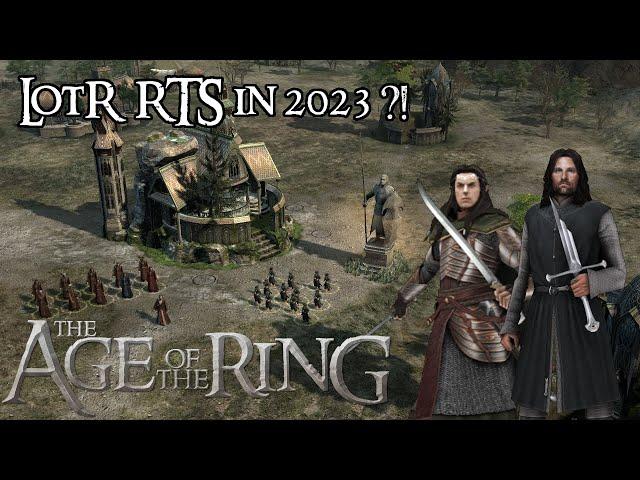 LotR Strategy Gaming in 2023?! - Battle for Middle Earth II, the Age of the Ring mod