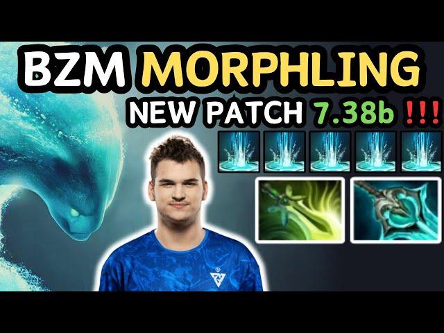  NEW PATCH 7.38b - Rank 5 Bzm MORPHLING Midlane Gameplay  Grandmaster Tier - Dota 2 Pro