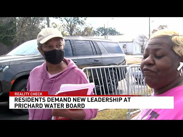 Residents demand new leadership at Prichard Water Board - NBC 15 WPMI