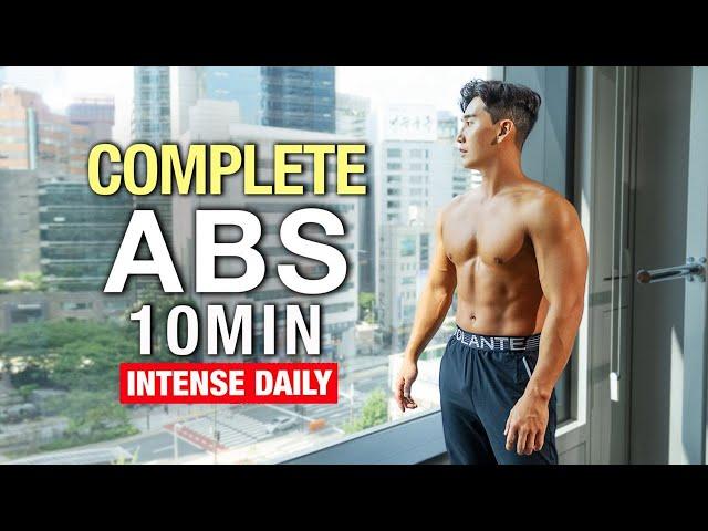 Must Do Daily - 10m Complete Abs Home Workout