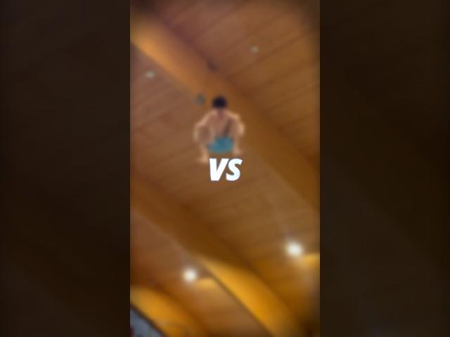 TRAMPOLINE CONTEST SIARD VS MAURITS - #SHORTS #47 | AwesomeFlipsMedia