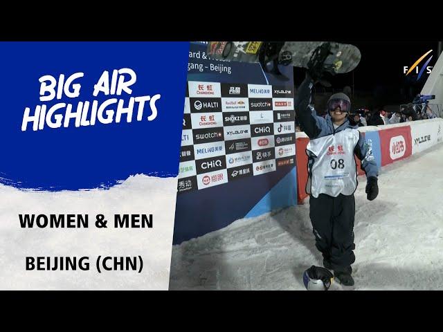 Brookes and Ogiwara claim top honours at Shougang Park | FIS Snowboard World Cup 24-25