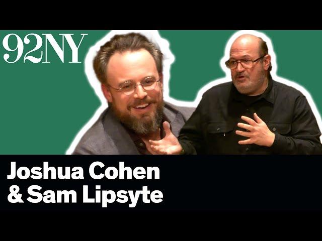 Joshua Cohen and Sam Lipsyte in Conversation with Christian Lorentzen