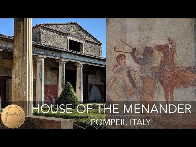 House of the Menander History and Walk through | Pompeii, Italy | Casa del Menandro