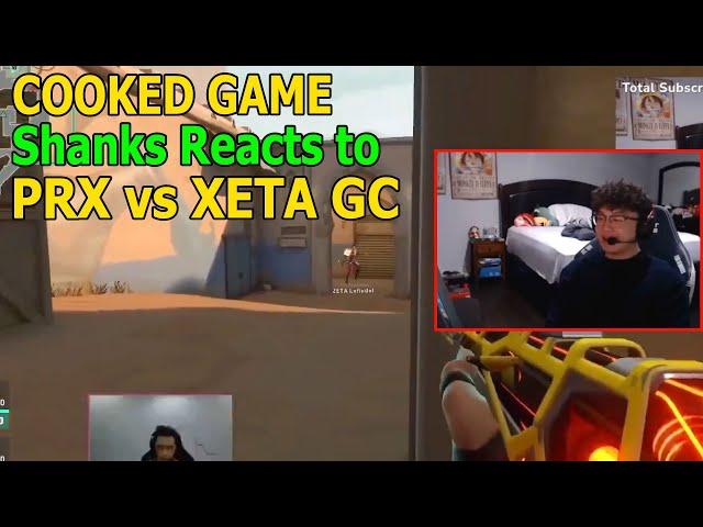 Cooked Game | Shanks Reacts to PRX vs ZETA.GC - VCT OFF//SEASON Spotlight Series 2024: Pacific