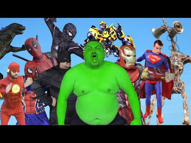 Superheroes VS Siren Head - The Greatest (Official Music Video)