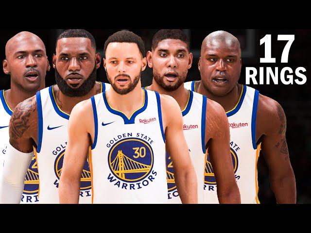 I Created Steph's All Time Starting 5