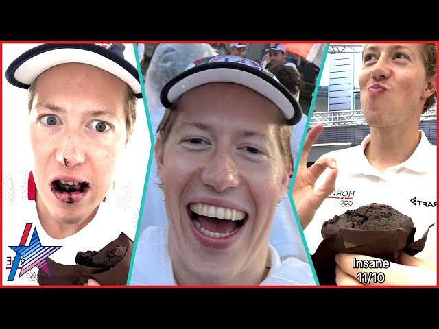 Why Swimmer Henrik Christiansen Is Obsessed w/ Chocolate Muffins at Olympic Village