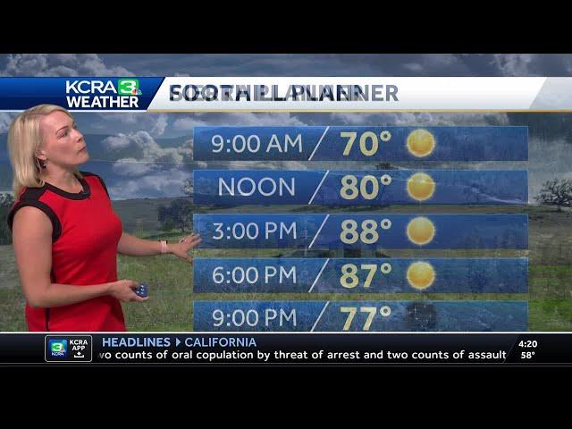 Warming trend begins in Northern California