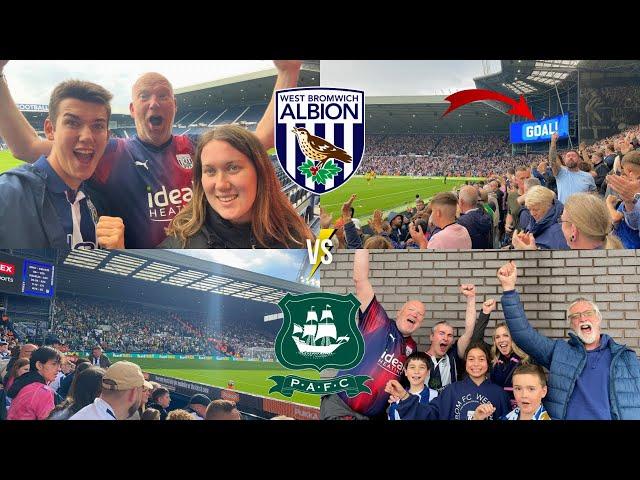 WBA VS PLYMOUTH (VLOG) *MASSIVE WIN AS MAGIC MAJA SCORES AGAIN!