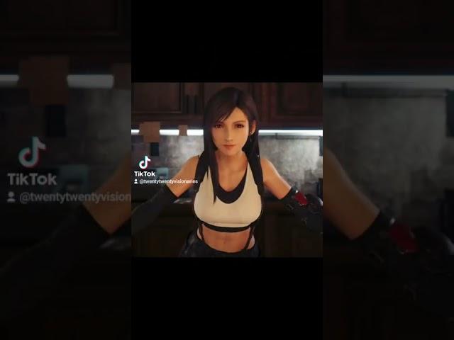 Tifa is mommy. #ff7 #finalfantasy7 #finalfantasy7remake #tifa #gaming #videogames #gamer #games