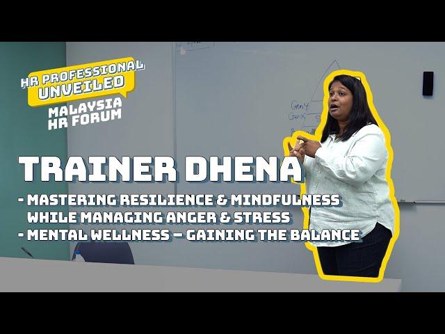 Discovering Mental Health, NLP, and Empowerment with Dhena | Malaysia HR Forum