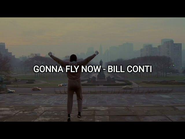 GONNA FLY NOW // Bill Conti ; (Lyrics) 