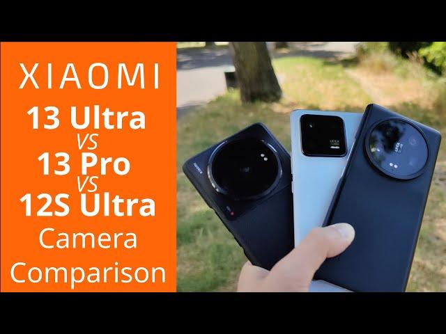 Xiaomi 12S Ultra vs 13 Pro vs 13 Ultra - Ultimate Camera Comparison