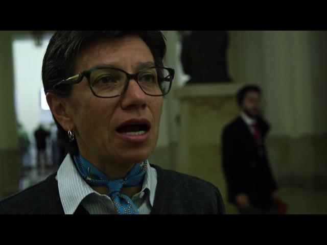 Claudia López, en entrevista con TRT World