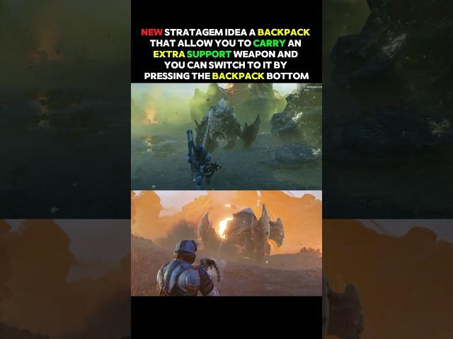 NEW STRATAGEM IDEA - HELLDIVERS 2