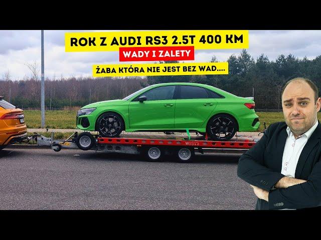 Wady i zalety AUDI RS3 2.5T - żaba która nie jest bez wad