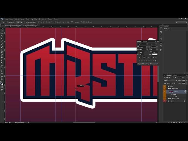 Photoshop how logo done ? (New Logo)