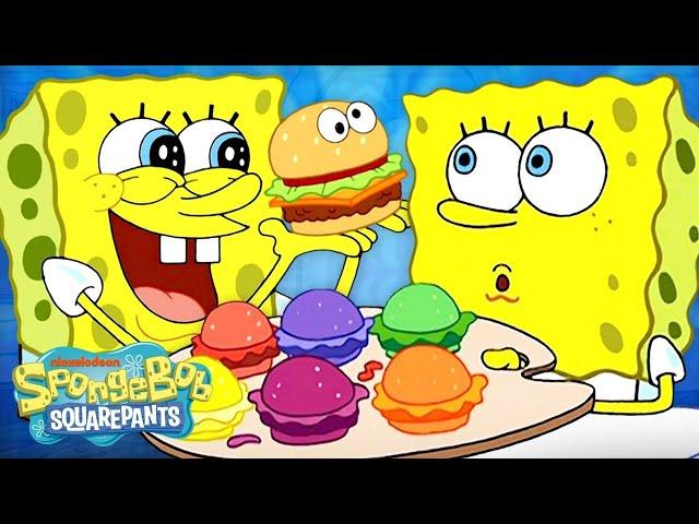 120 MINUTES of Krabby Patties  | SpongeBob