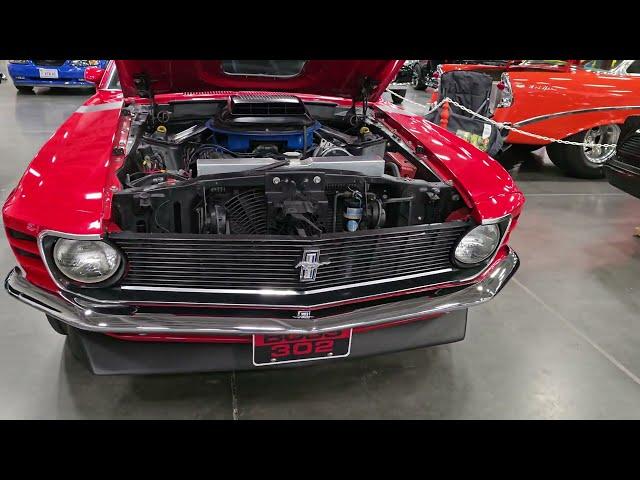 1970 Ford Mustang at Coastal Virginia Auto Show Dreamgoatinc Hot Rod and Classic Muscle Cars