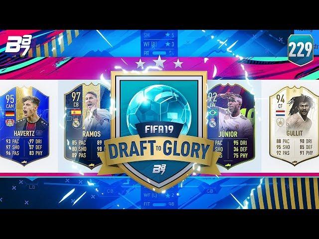 PRIME MOMENTS GULLIT! WHAT A DRAFT! | FIFA 19 DRAFT TO GLORY #229