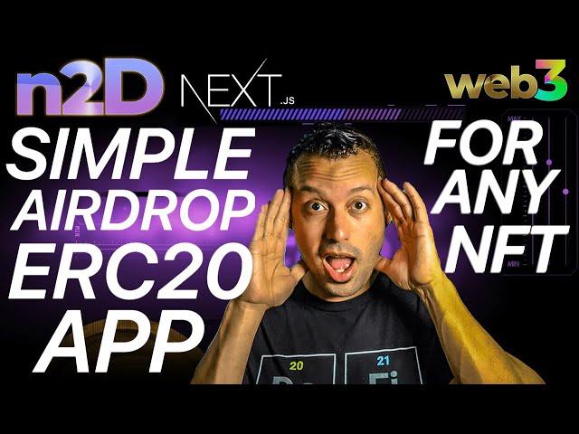 Build a Simple ERC20 Airdrop App - Send recurring ERC20 tokens to holders in ANY NFT Collection🪂