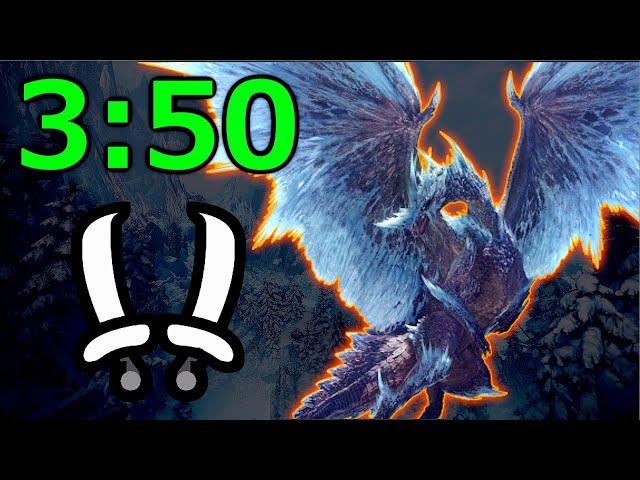 Arch Tempered Velkhana Dual Blades Solo 3'50'' [HEROICS] | MHW Iceborne