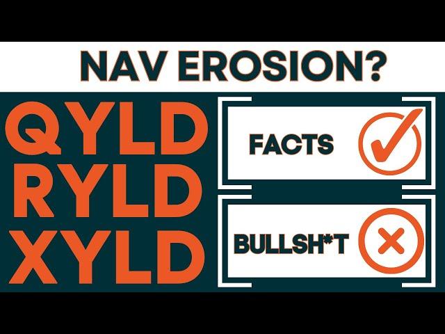 QYLD RYLD XYLD: No BS! Only Facts: Dividend Policy, Taxes, NAV Erosion? Global X Covered Call ETFs