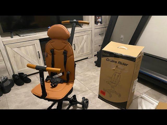 Unboxing Review Evolur Cruise Rider Stroller, Lightweight Stroller with Compact Fold