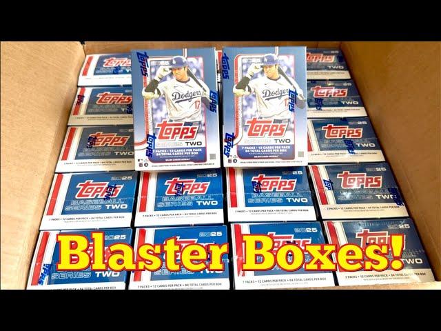RETAIL REVIEW!  2025 TOPPS SERIES 2 BLASTER BOXES!